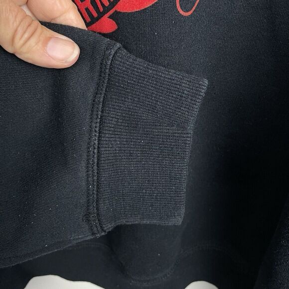 Coogi Austrailia Tri Nations Tournament Sweatshirt Men 3X Black Crewneck Rugby - Picture 6 of 10